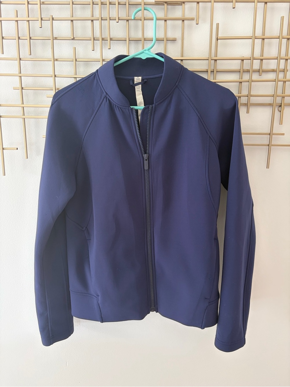 lululemon Navy Zip Bomber Jacket - 4